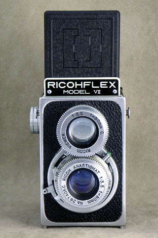 RICOHFLEX MODEL Ⅶ Ⅲ ⅢB 二眼レフカメラ 3点セット