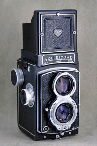 モルトに劣化がございます【C4462】Rolleicord IV ローライコード 4型 二眼レフカメラ