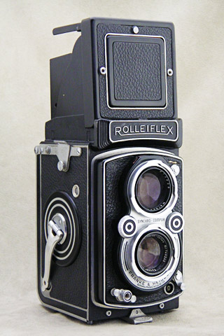 ローライフレックス　ROLLEIFLEX  二眼レフオートマットMX  3.5A純正レンズキャップ